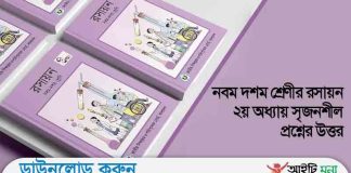 নবম দশম শ্রেণীর রসায়ন ২য় অধ্যায় সৃজনশীল প্রশ্নের উত্তর নবম-দশম-শ্রেণীর-রসায়ন-২য়-অধ্যায়-সৃজনশীল-প্রশ্নের-উত্তর